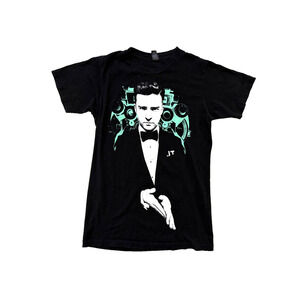 Justin Timberlake TShirt Mens‎ Small Black 20/20 Experience Tour 2013 Pop Tee